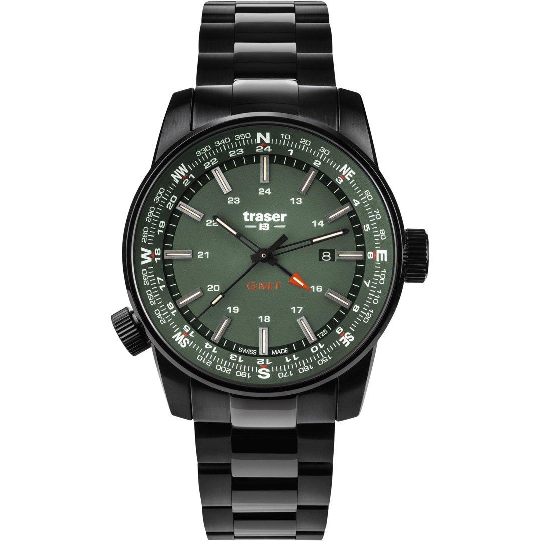 traser P68 Pathfinder GMT Green