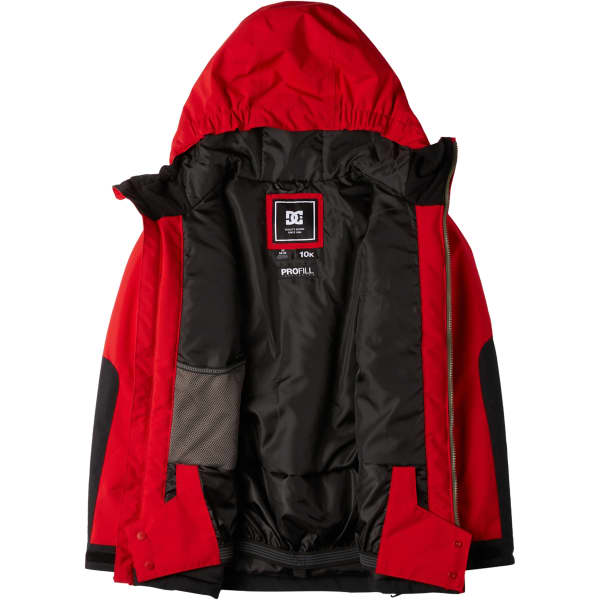 Veste de ski DC SHOES DEFIANT YOUTH JKT BARBADOS CHERRY