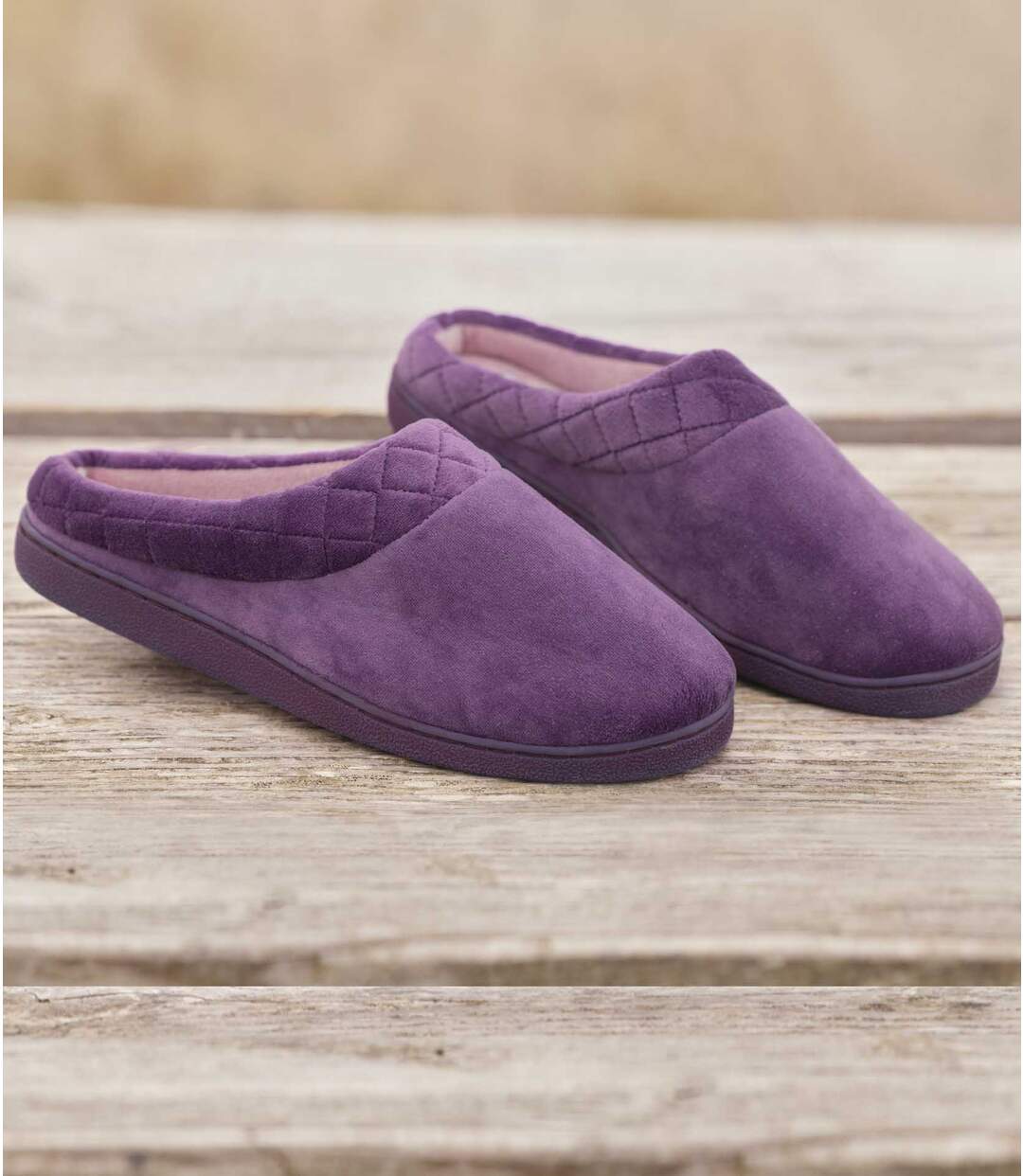 Chaussons Sabot Velours