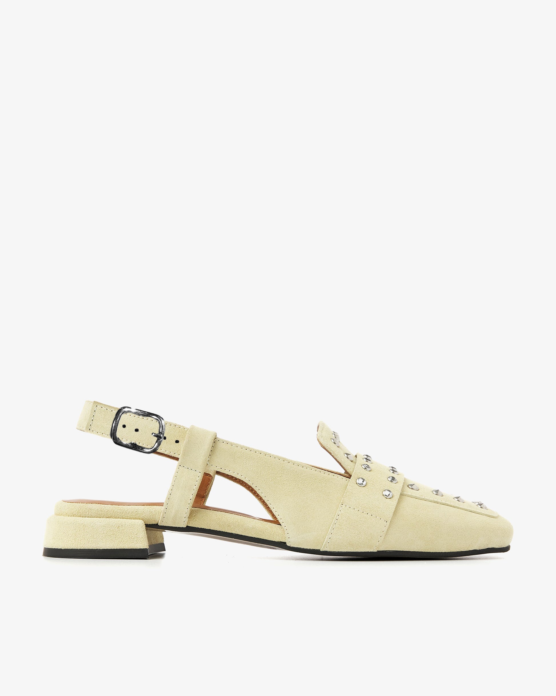 VIA VAI gele slingbacks Julie Damian