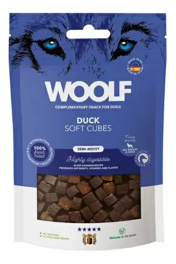 Woolf Soft Cubes - Duck - 100 g.