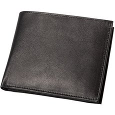 Portefeuille, format paysage, en cuir
