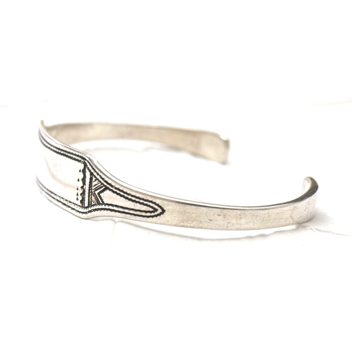 Bracelet touareg argent massif gourmette