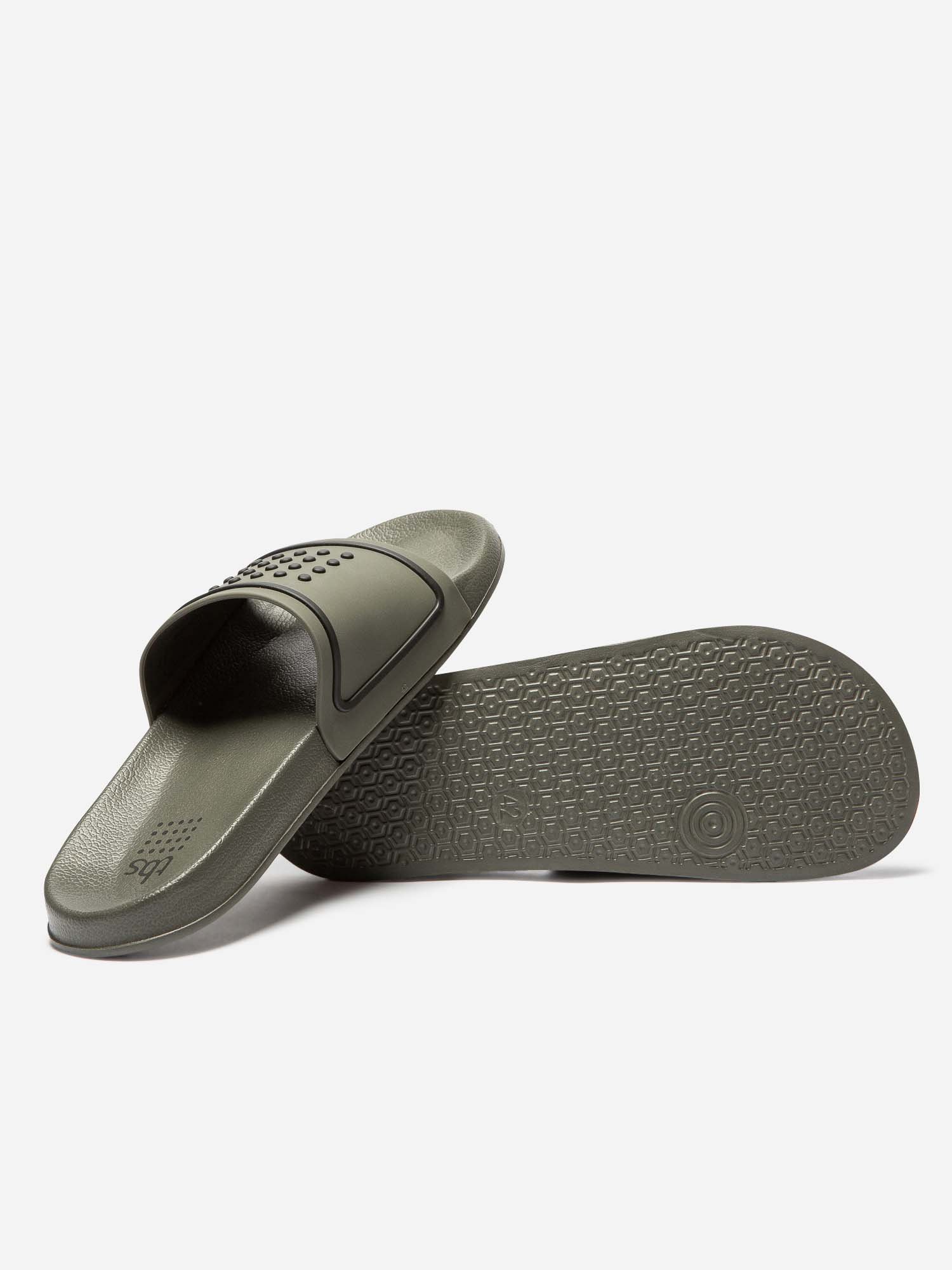 Mule Homme Synthétique Semelle Grip Vert
