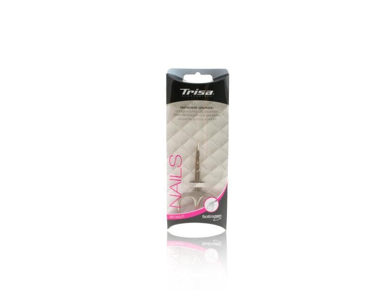Trisa Accessoires Nagelschere Solingen Qualität 1 Stück Nagelhautschere mit sehr dünn geschliffener Spitze