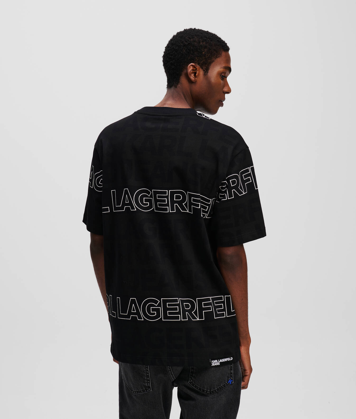 T-SHIRT À LOGO KLJ FAÇON ALL-OVER