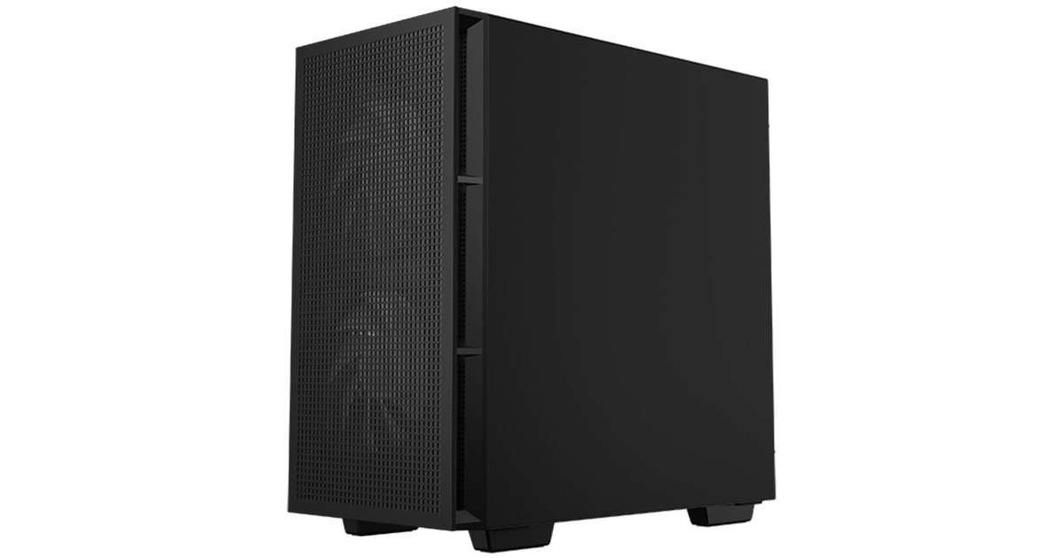 DeepCoolCH360 DIGITAL mini tower behuizing  (Zwart | 1x USB-A | 1x USB-C | RGB | Window)