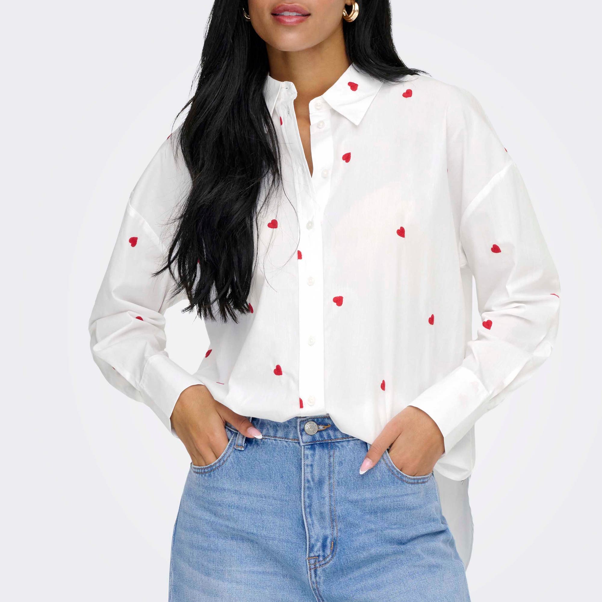 Chemise Femme rouge