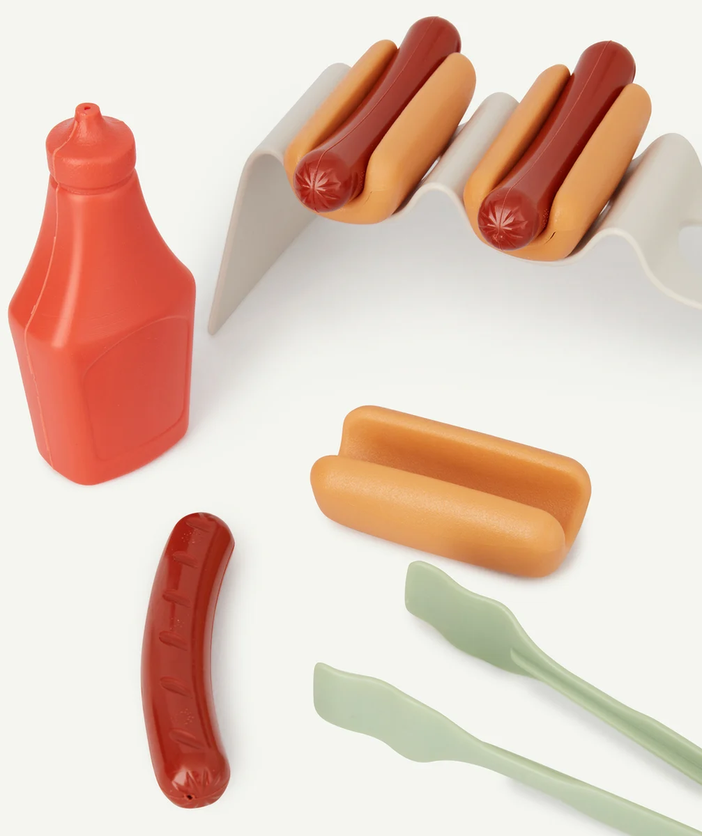 DANTOYKIT DE CUISINE HOT DOG EN BIOPLASTIQUE