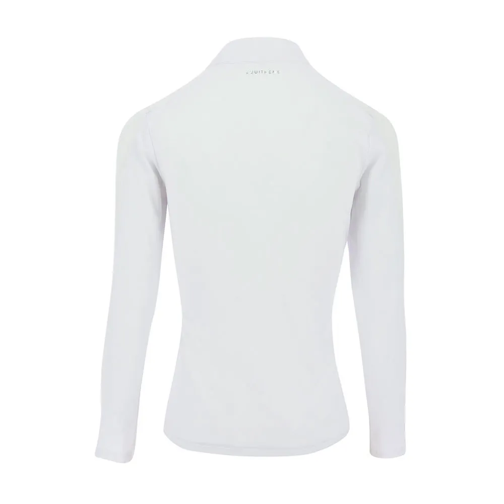 Equitheme PEKIN - Polo Femme blanc