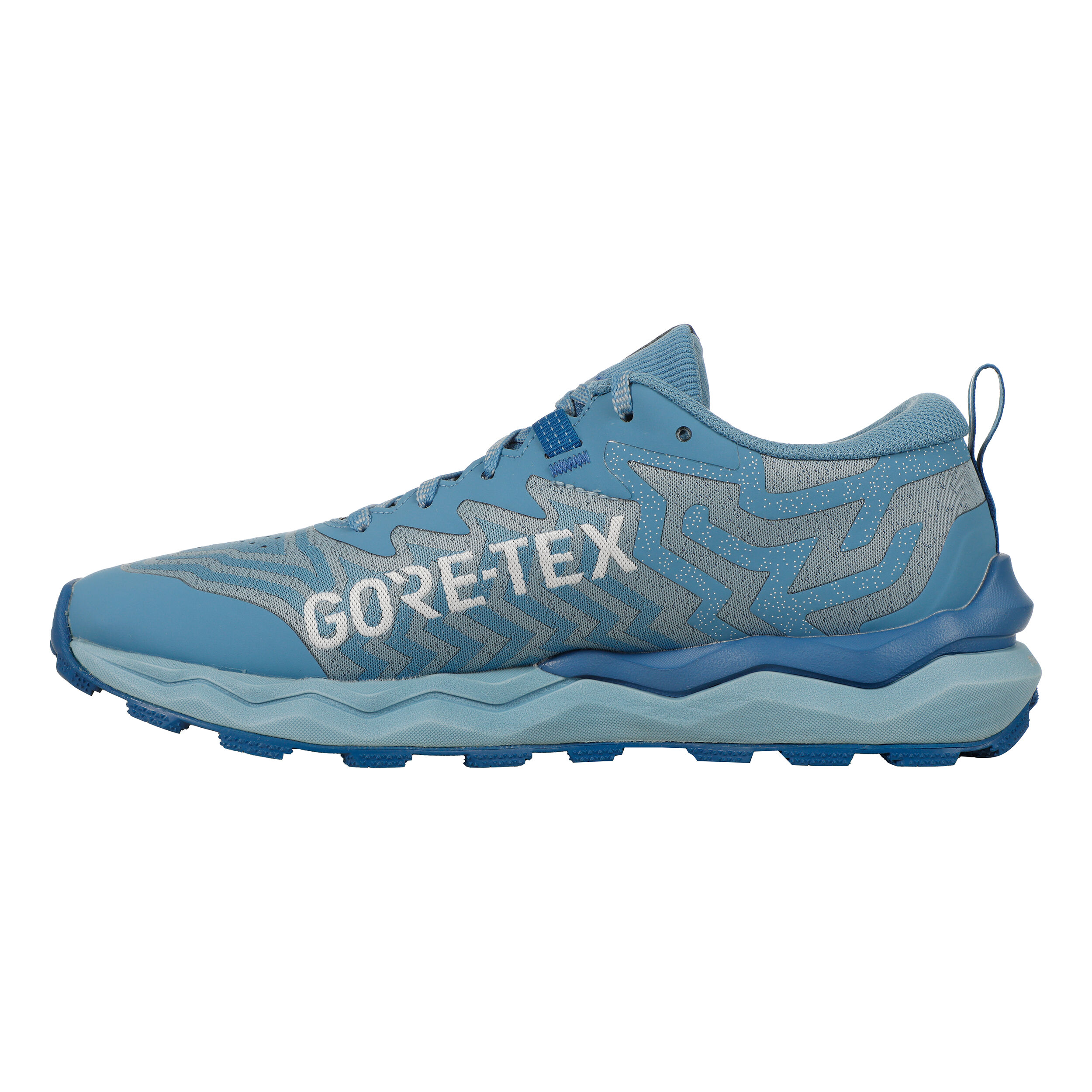 Mizuno Wave Daichi 8 GTX Chaussure Trail Femmes - Bleu Petrol