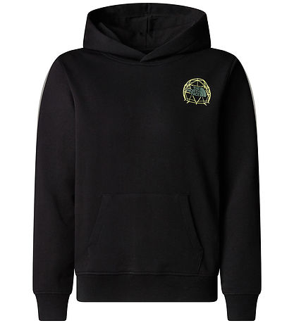 The North Face Kapuzenpullover - Graphic Relaxed - Schwarz/Neon