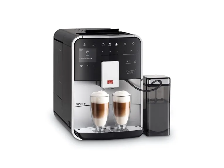 Melitta CAFFEO Barista TS Smart - Automatisk kaffemaskine med mælkeskummer - 15 bar - sølv
