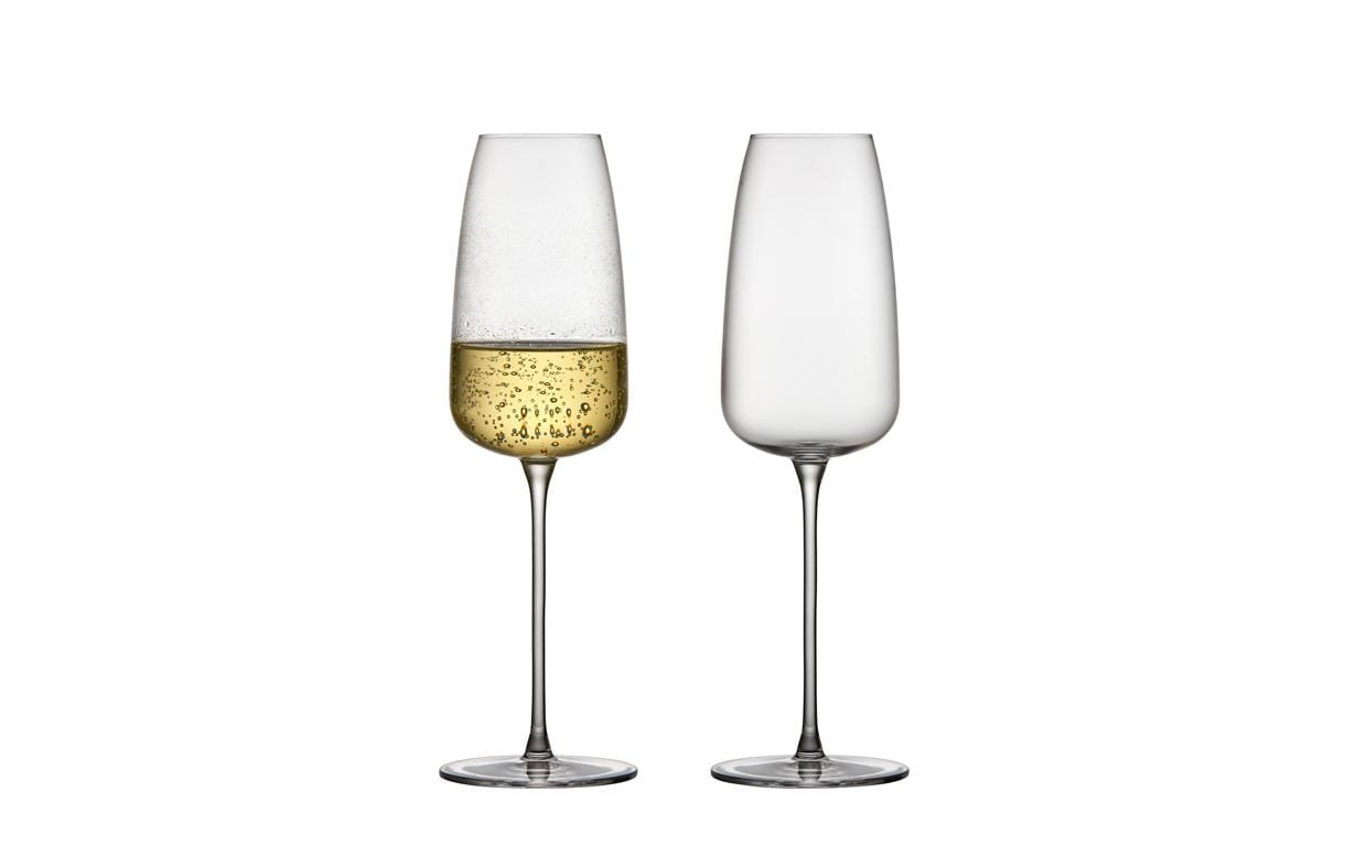 Champagnerglas Veneto 2 Stück, 36 clGläser Set für Champagner- und Wein