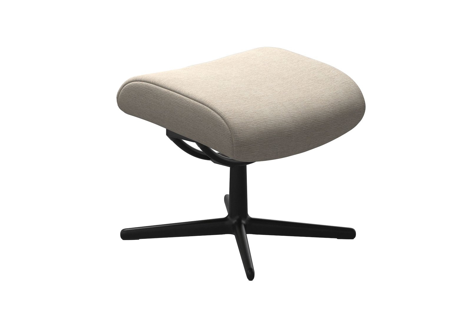 London krakk Tekstil Jasmine Beige – Cross understell – Sort