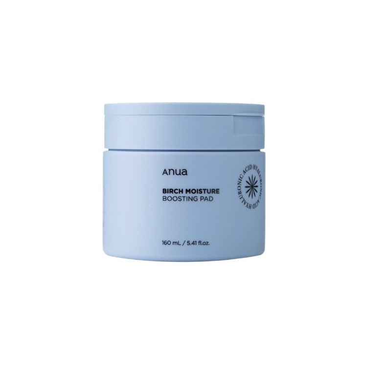 Anua Birch Moisture Boosting Pad Feuchtigkeitspads mit Birkensaft 70 Stück 160 ml
