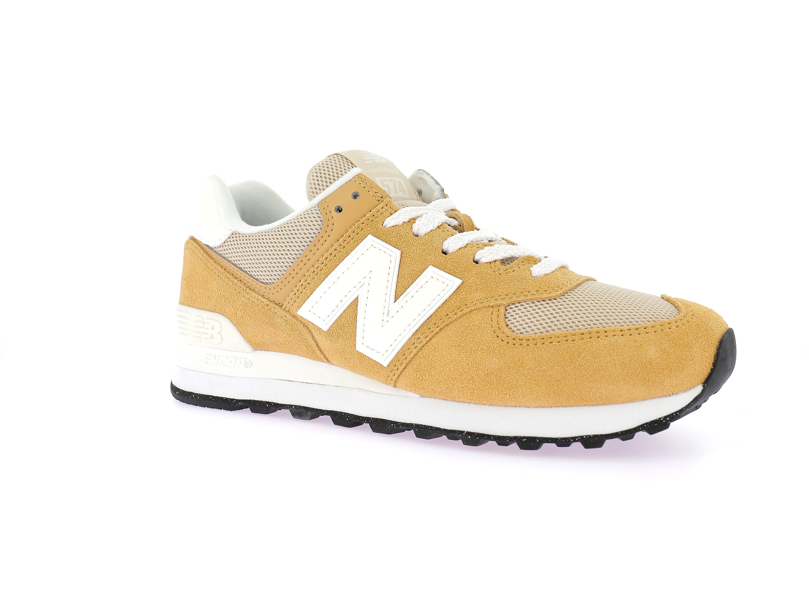 New balance a-U574PBE Matières combinées Moutarde