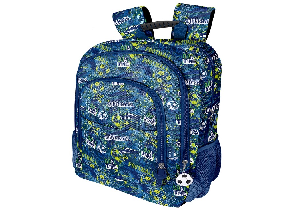MOCHILA GRANDE MITOS GOAL TIME 29X43X13CM