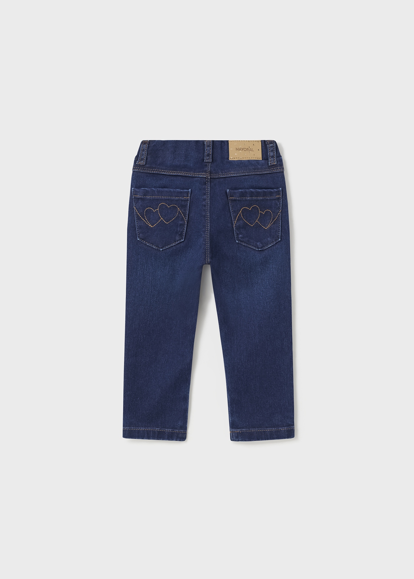 Calça jeans skinny para bebês