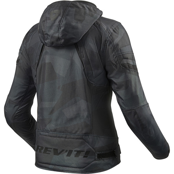 Rev'it - Blouson femme Flare 2 Ladies Camouflage Noir / Gris