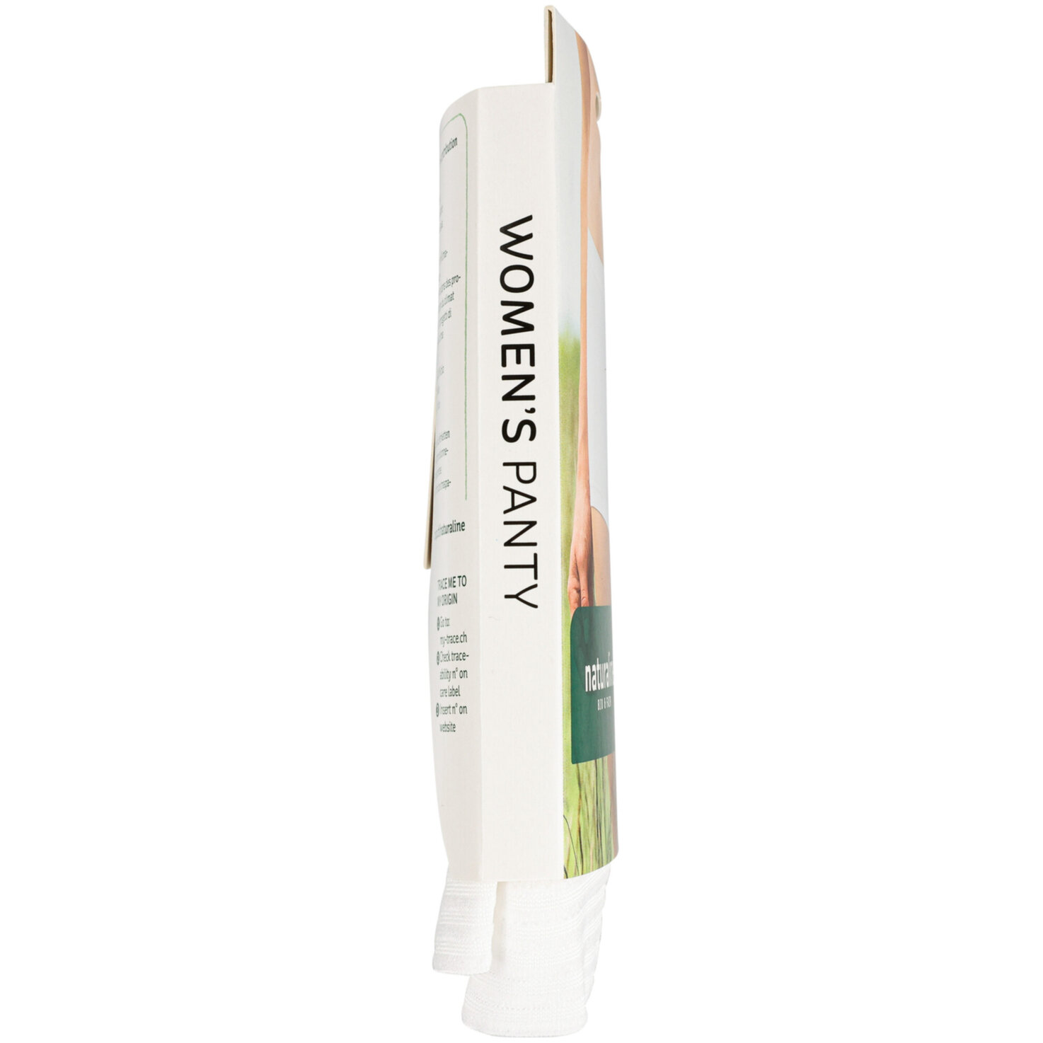 Naturaline TextilDamen Panty weiss XL