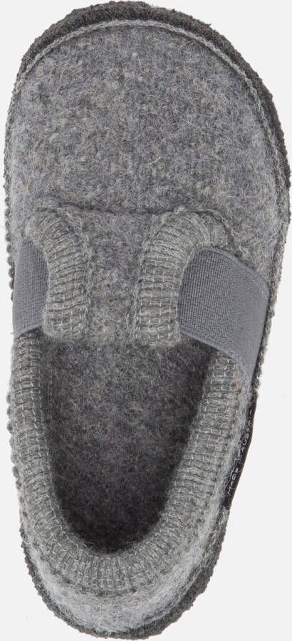 Bergstein kids pantoffels Grijs Wol Effen 22