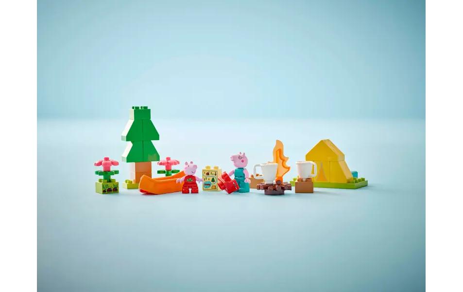 DUPLO® Campingausflug 10452Spielset mit den Figuren Peppa Wutz und Papa
