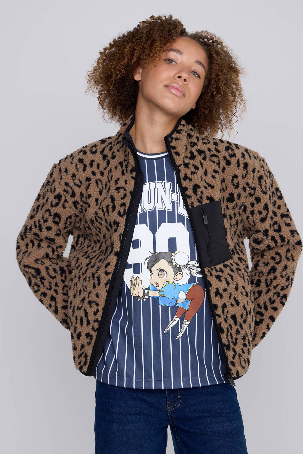 Coolcat Teddy Jas Jenny Luipaard print