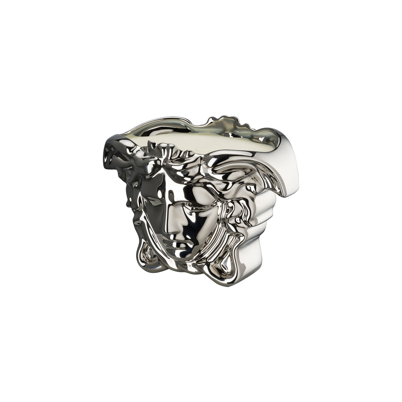 Medusa Grande Silver Tischlicht mit Duftwachs