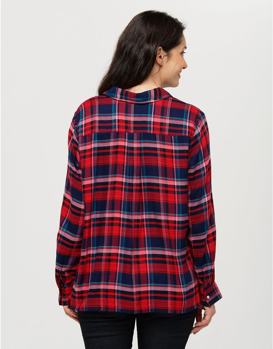 Chemise carreaux rouge