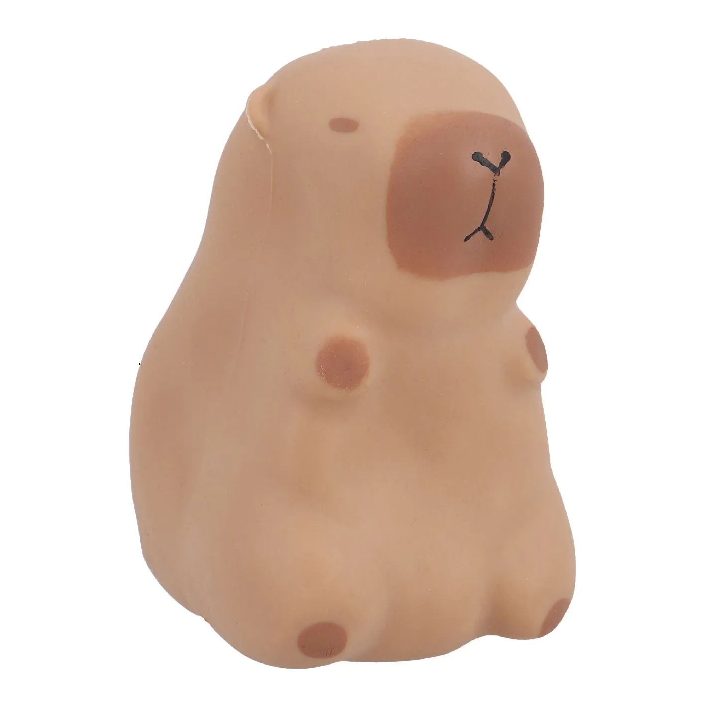 Quetsch-Capybara, braun, 8 cm