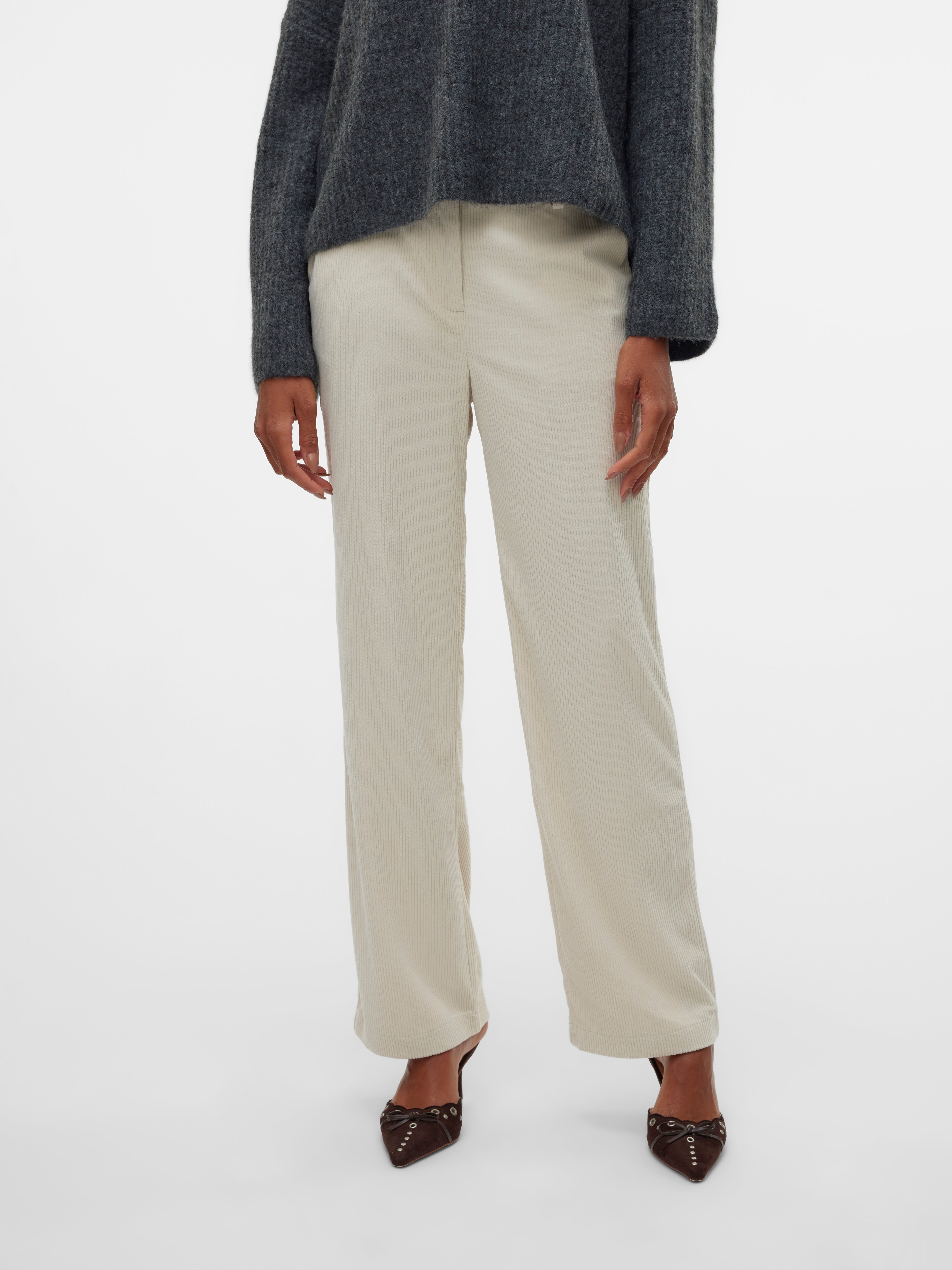 VMNORA Mid waist Broek