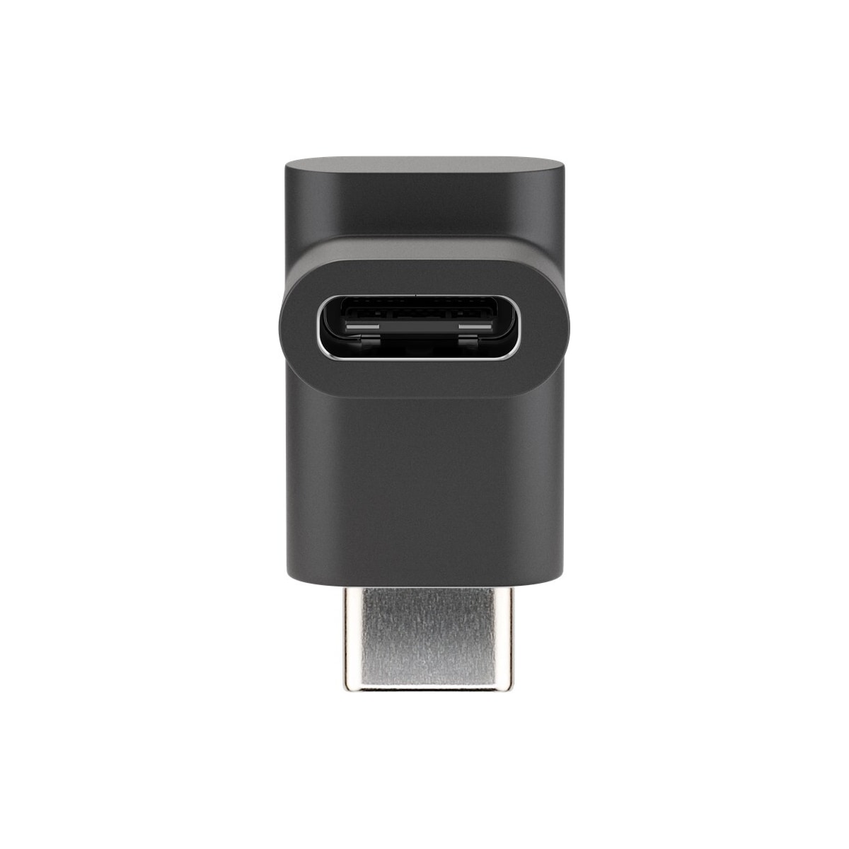 USB-Câ„¢ til USB-Câ„¢-adapter, 90°, svart