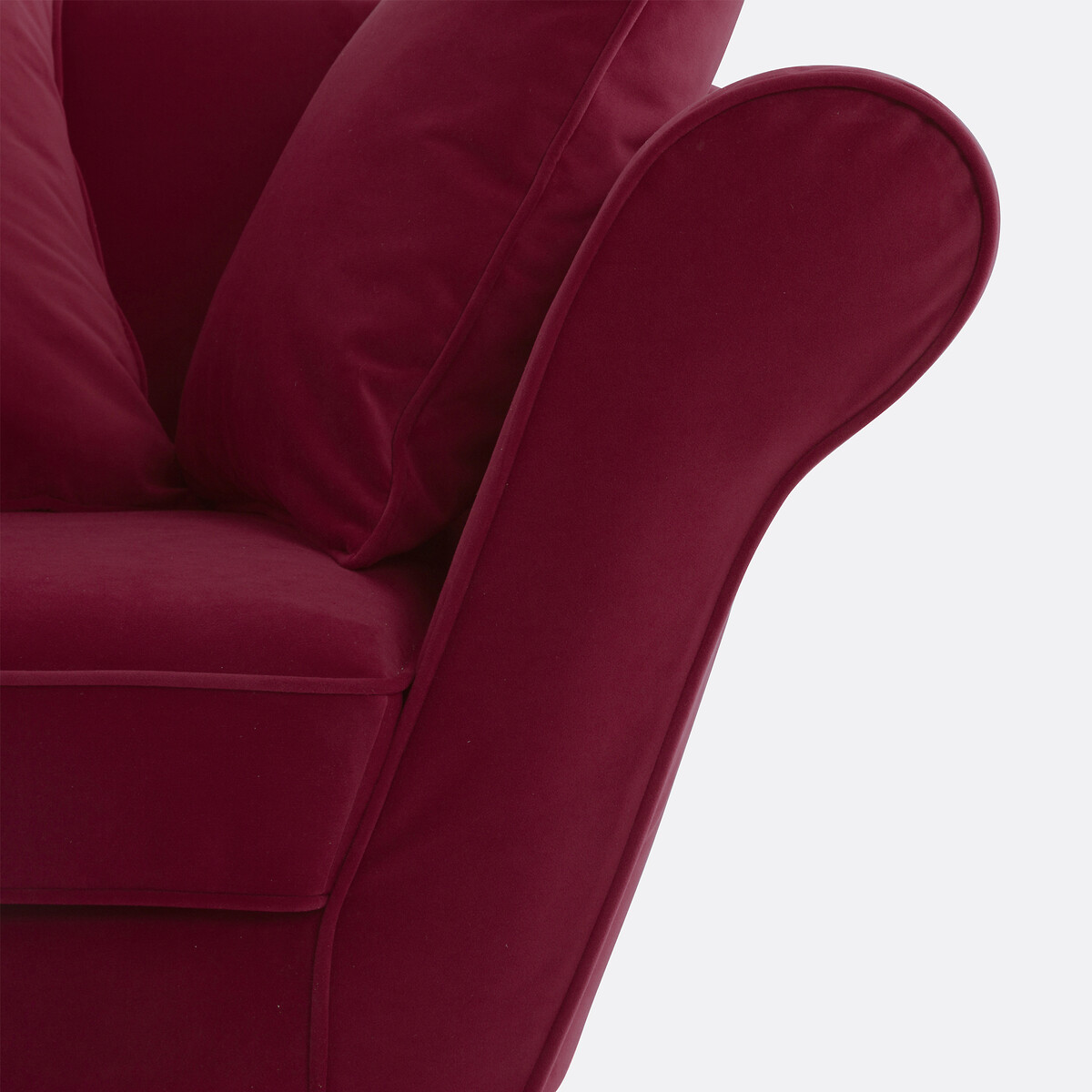 SO'HOME<br>Poltrona em fluweel, Batom