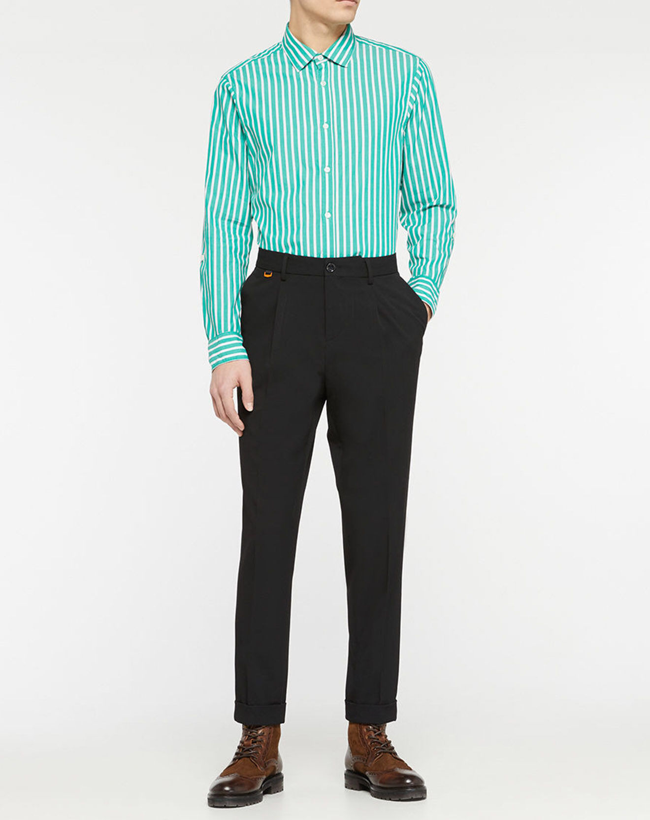 Scotch & Soda Pantalon Slim Fit Fave à pinces noir