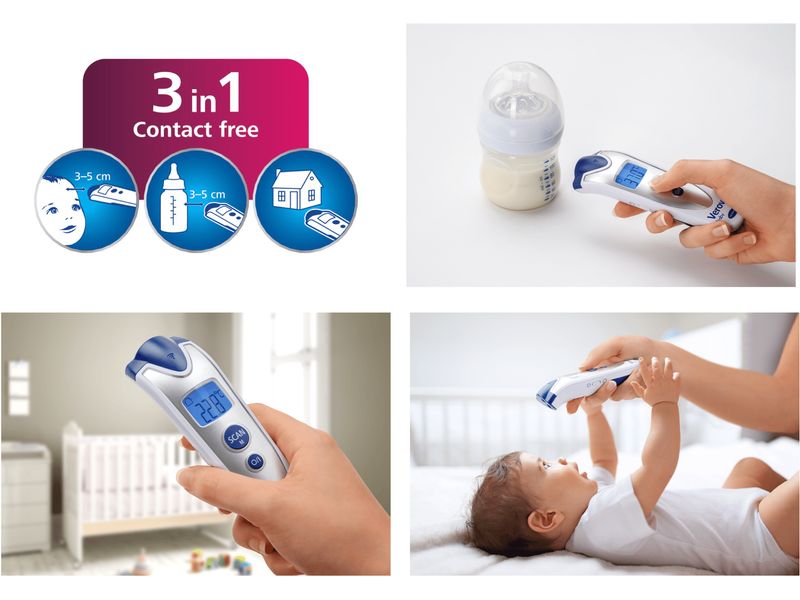 Veroval Infrarot-Fieberthermometer Baby Fiebermesser