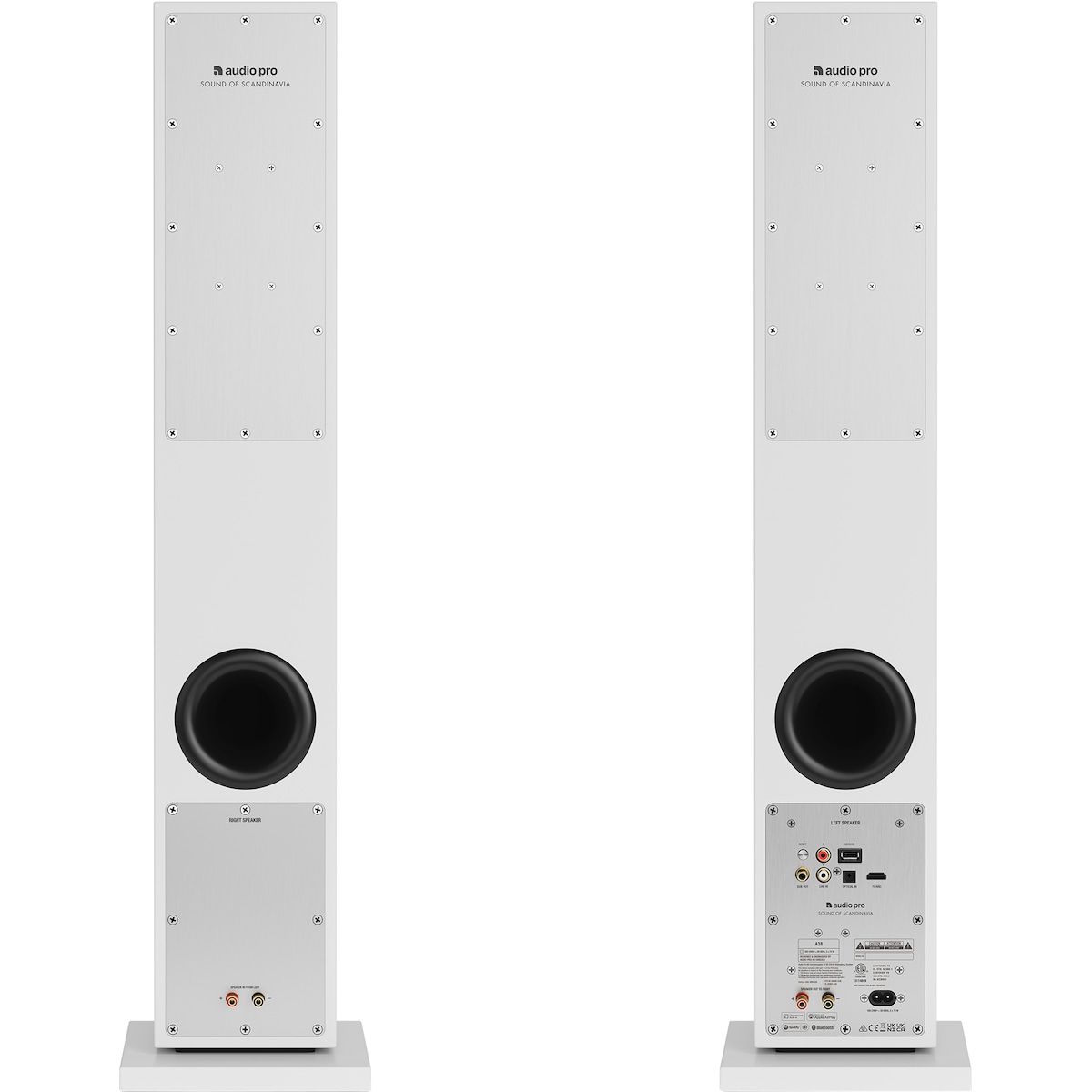 Audio Pro A38 høyttalersett (hvit)