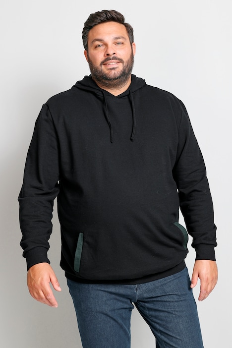 Boston Park Hoodie, Bauchfit, Kapuze, bis 80/82