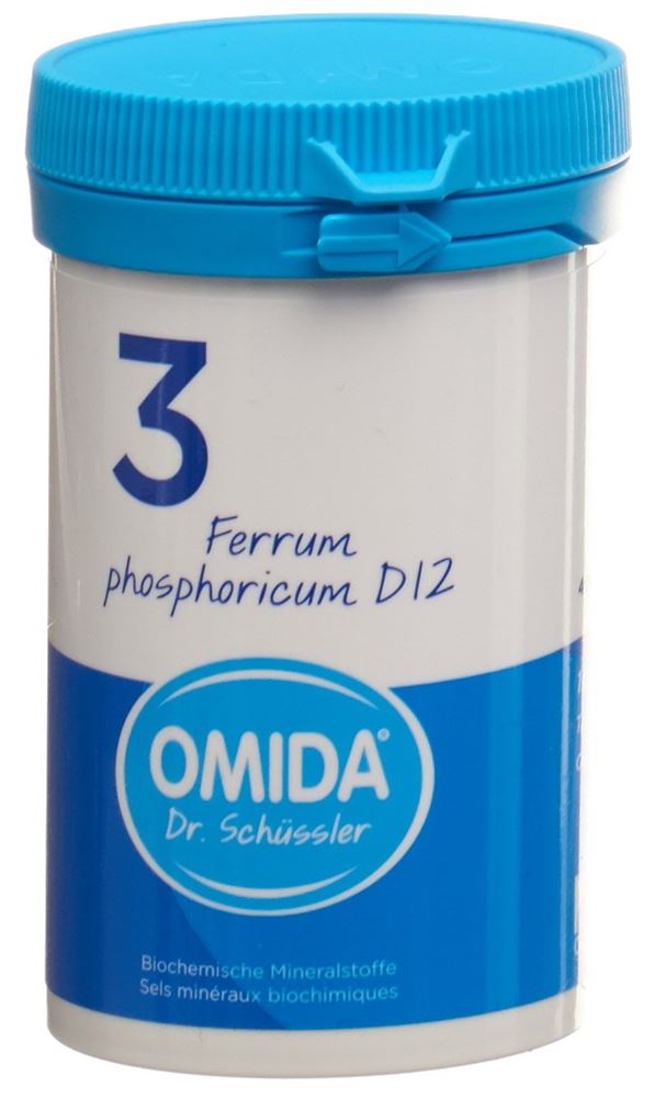 Omida Nr3 Ferrum phosphoricum Tabl 12 D Ds 100 g