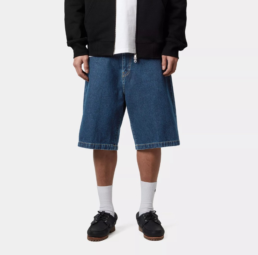 Carhartt WIP Landon Short Black Heavy Stone Wash
