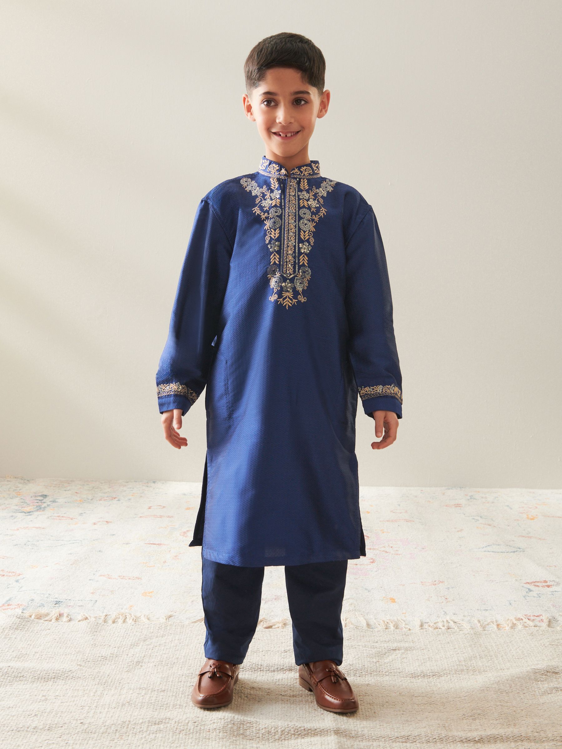 Donkerblauw - Eid Koerta (3mnd -16jr)