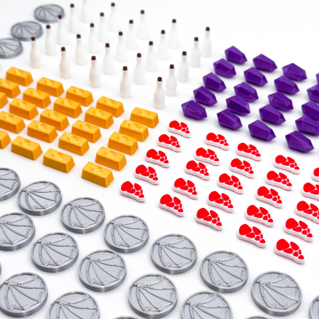 Wyrmspan - Ressources 3D Deluxe + Pièces 3D