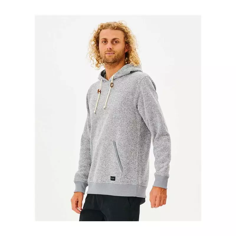 Sweat RIPCURL Crescent Hood Grey Marle