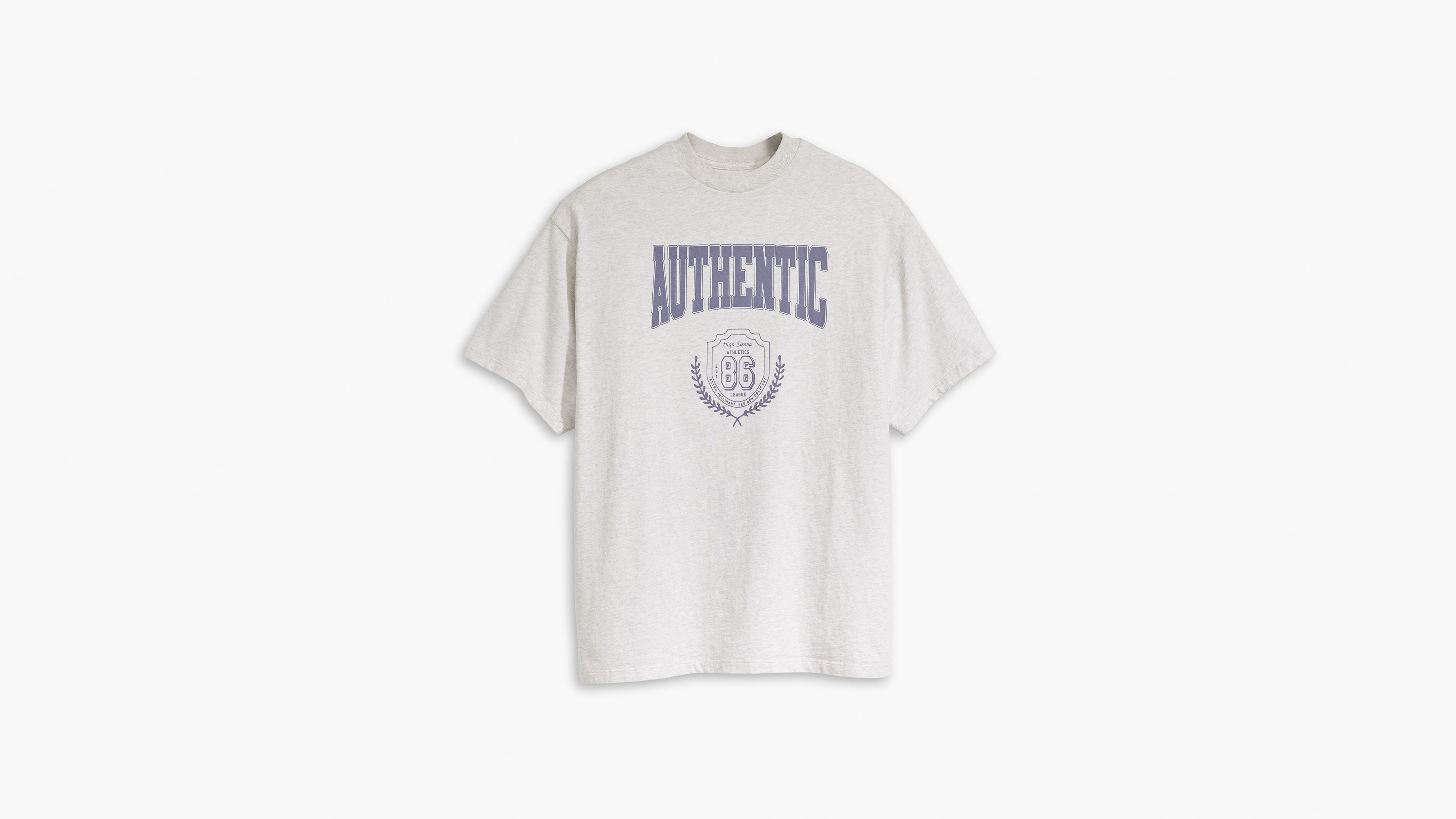 T-shirt graphique Short Stack - Authentic Orbit Heather - Gris