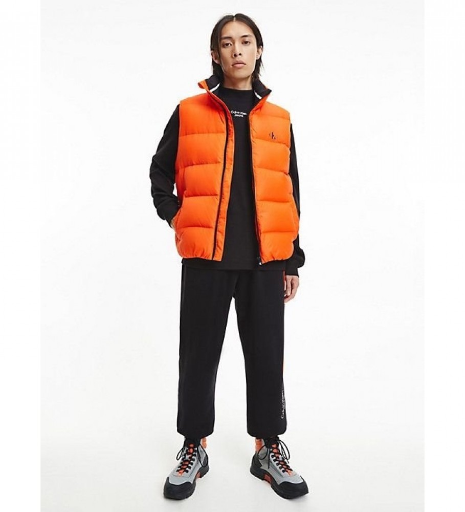 Calvin Klein Jeans Pantalón Stacked Colorblock Hwk negro