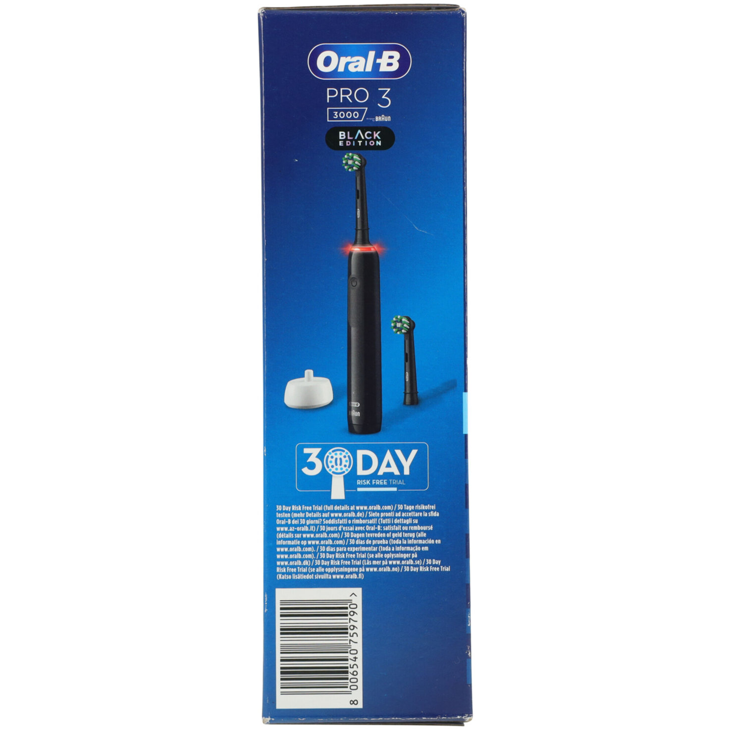 Oral-B Pro3 3000 Cross Action Black