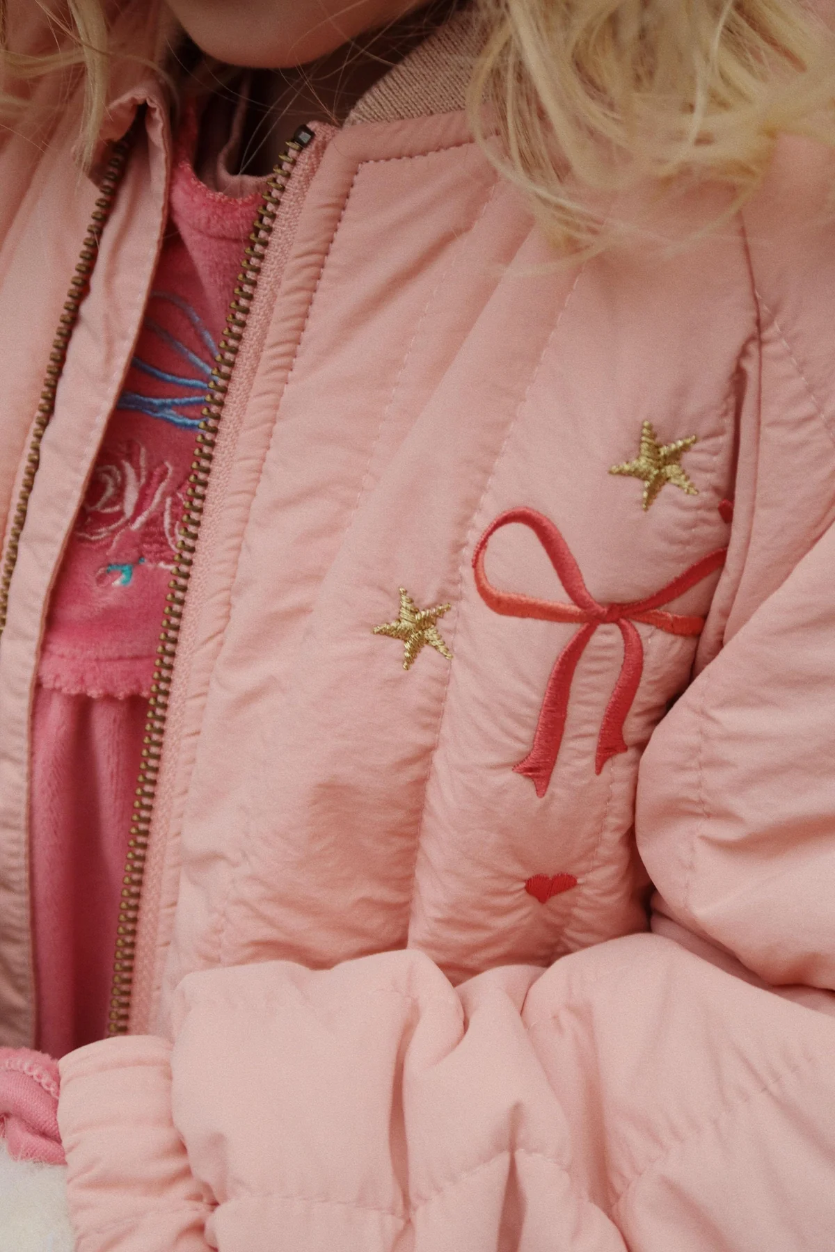 Konges Sløjd Juno Bomber Jacket ks102002 mellow rose