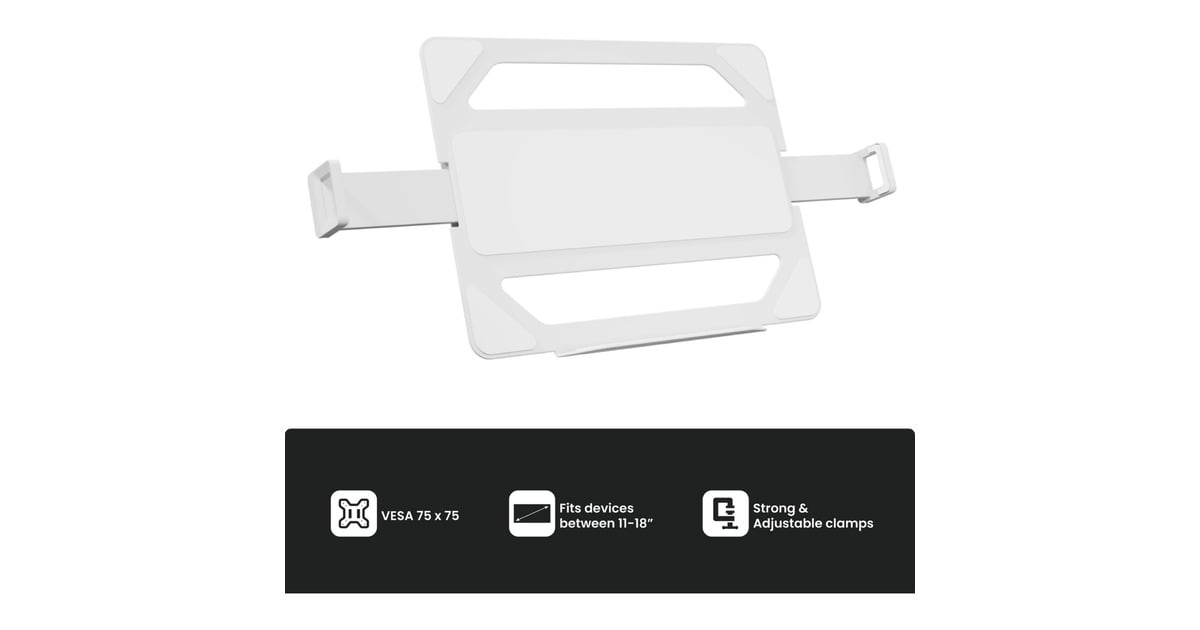 ArozziAlzare - Laptop Holder White bevestiging  (Wit)
