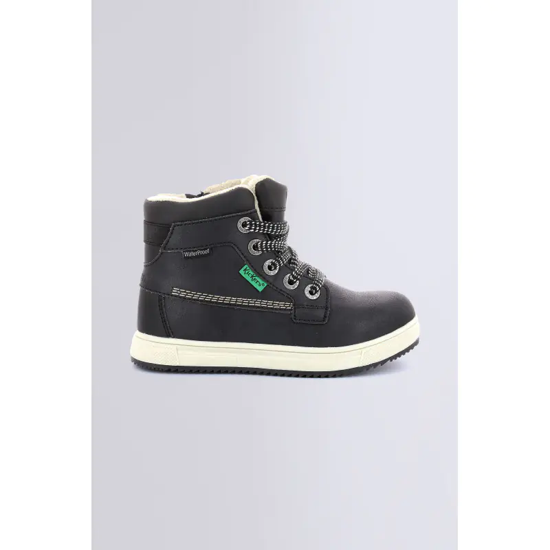 YEPO WPF NOIR SNEAKERS HAUTES Fourrure  Garçon