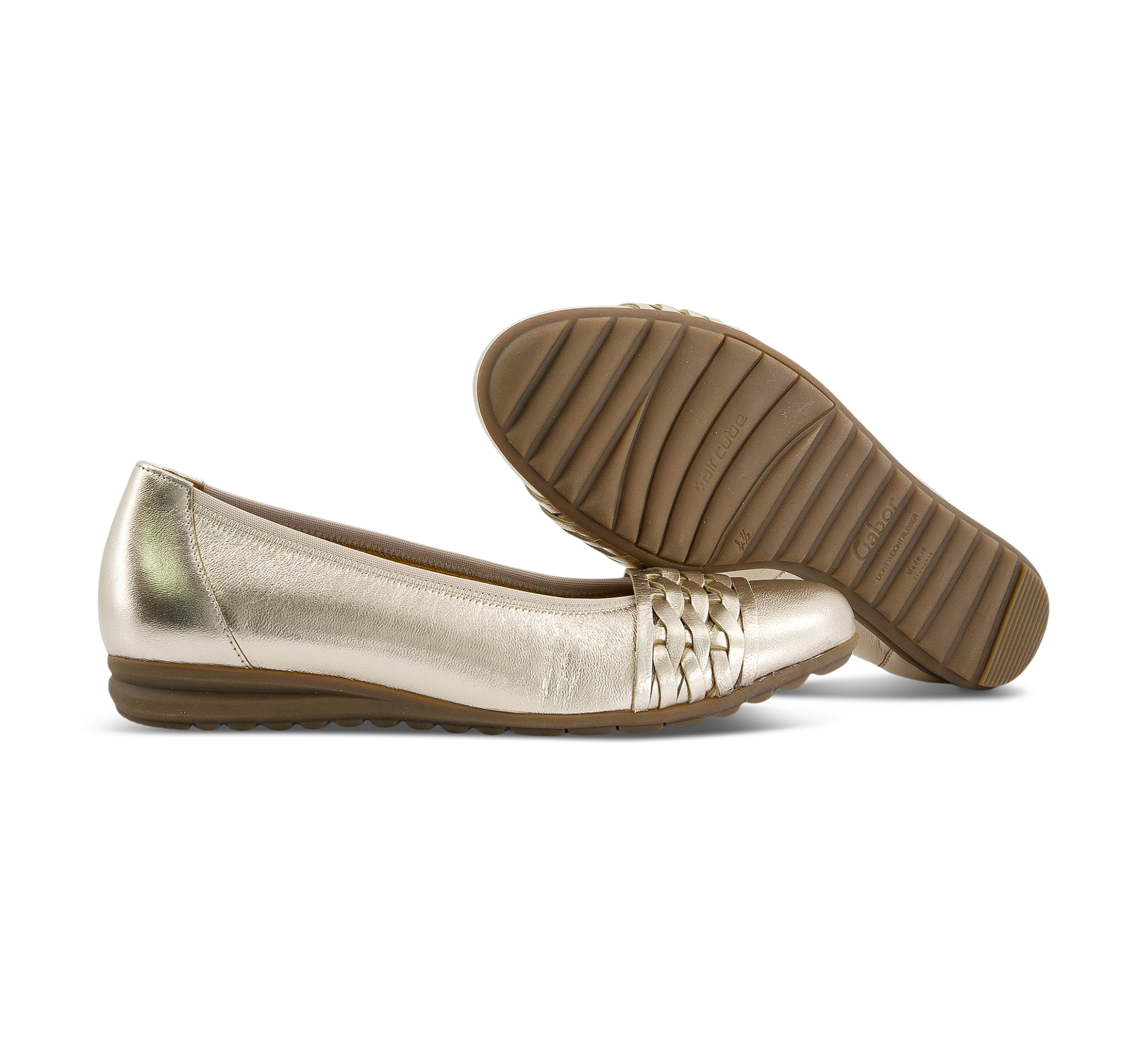 Gabor Ballerinas silber